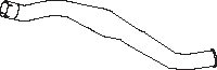 DINEX 29634 Exhaust Pipe